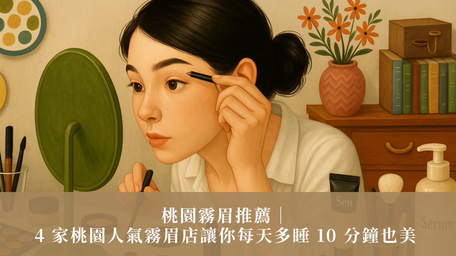 桃園霧眉推薦｜畫眉失誤率太高？4 家桃園人氣霧眉店讓你每天多睡 10 分鐘也美