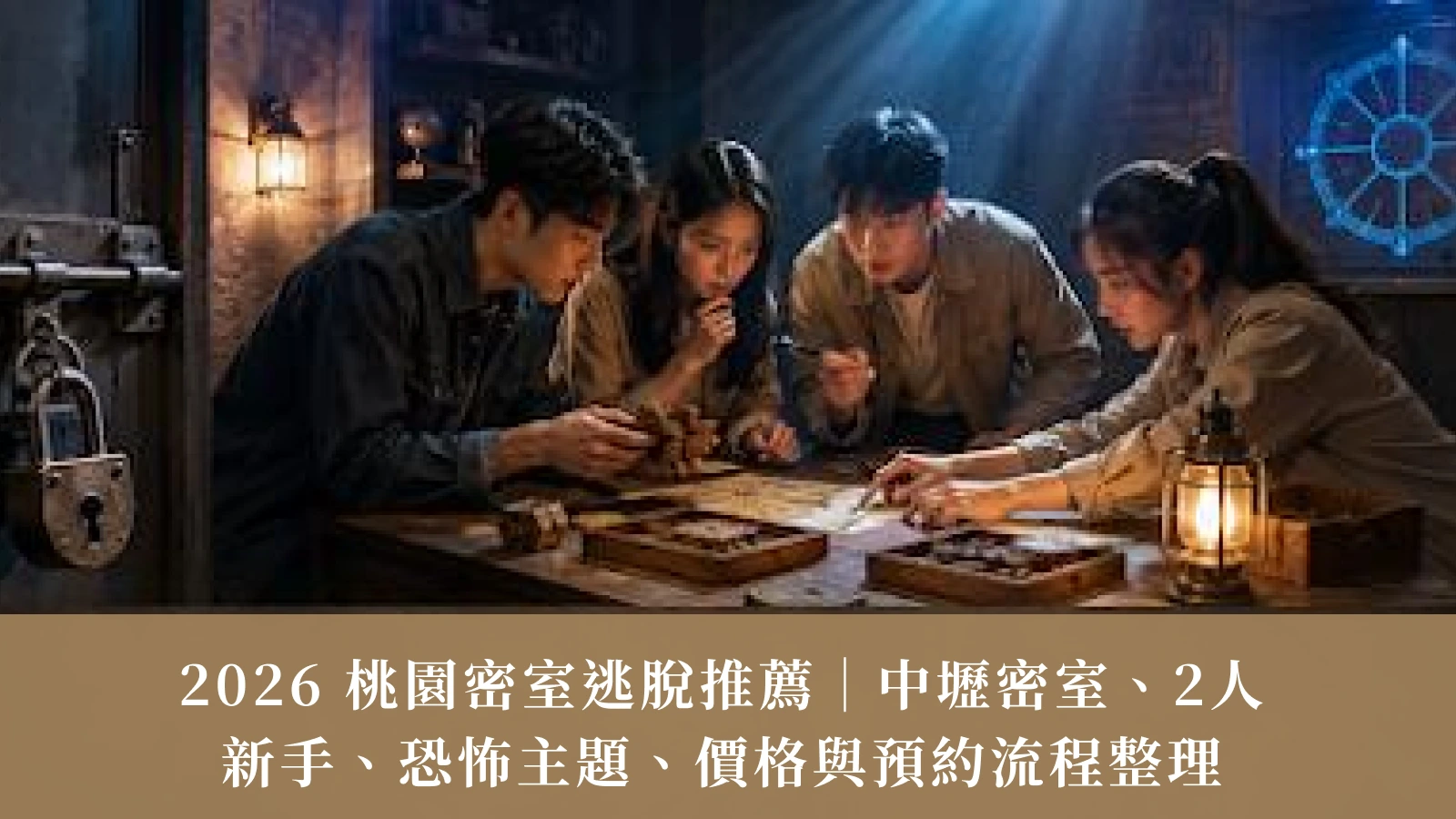 2026 Taoyuan Escape Rooms | Zhongli, 2-Player, Beginner & Horror Picks