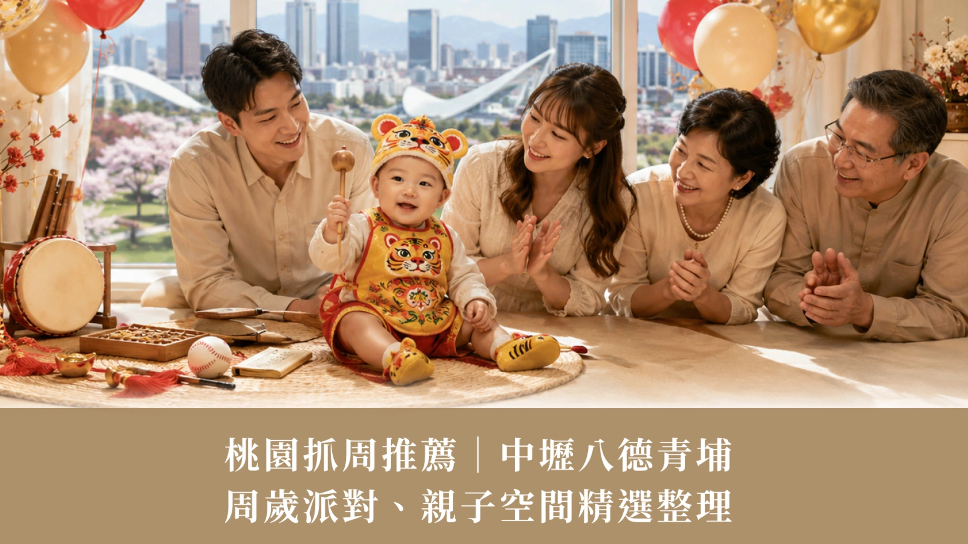 2026 Taoyuan First Birthday Guide | Zhongli, Bade & Qingpu Family Venues