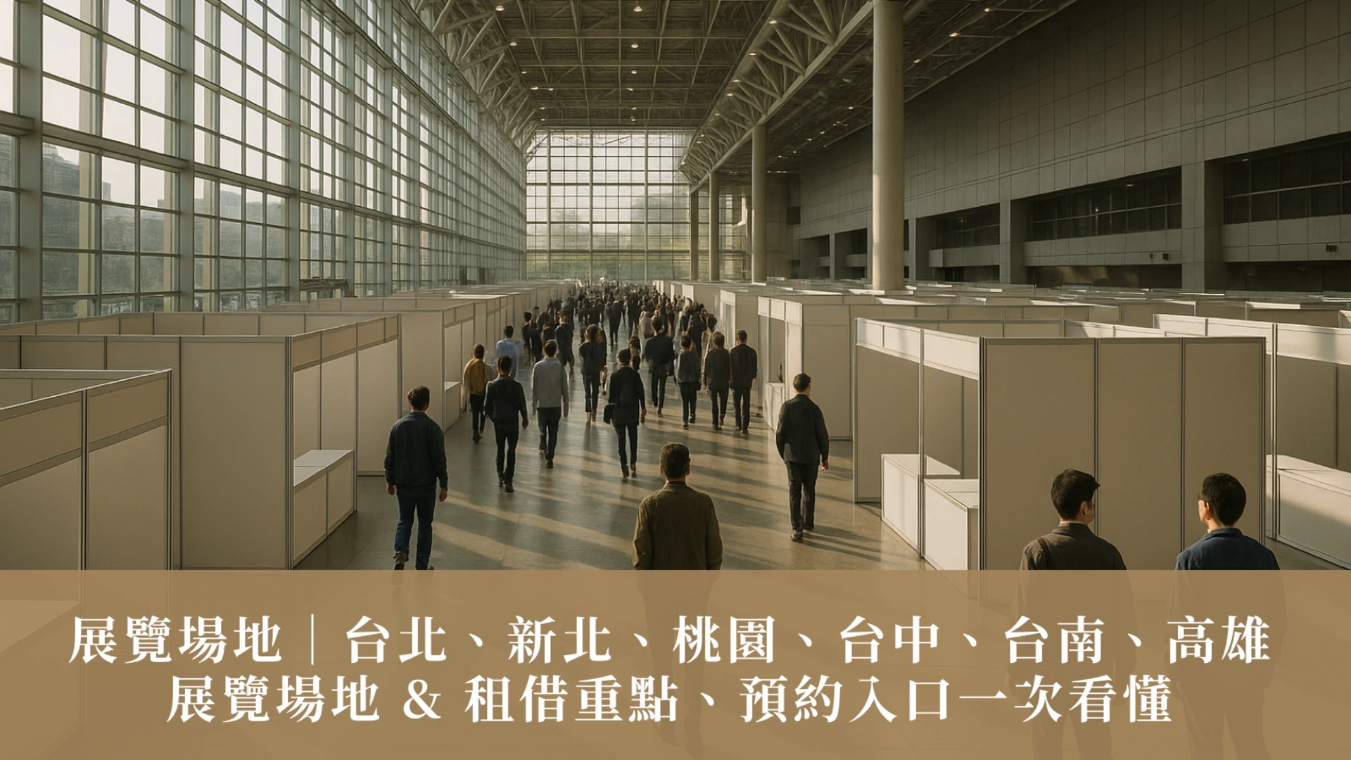 Exhibition Venues｜Taipei, New Taipei, Taoyuan, Taichung, Tainan & Kaohsiung Rental Guide